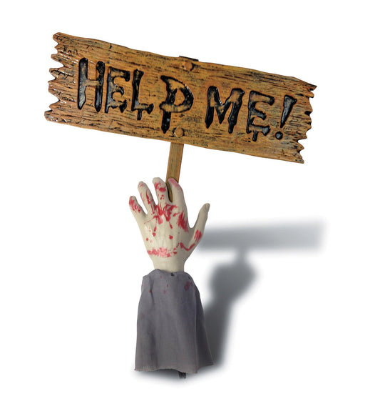 Zombie Armstake with Sign - Labreeze