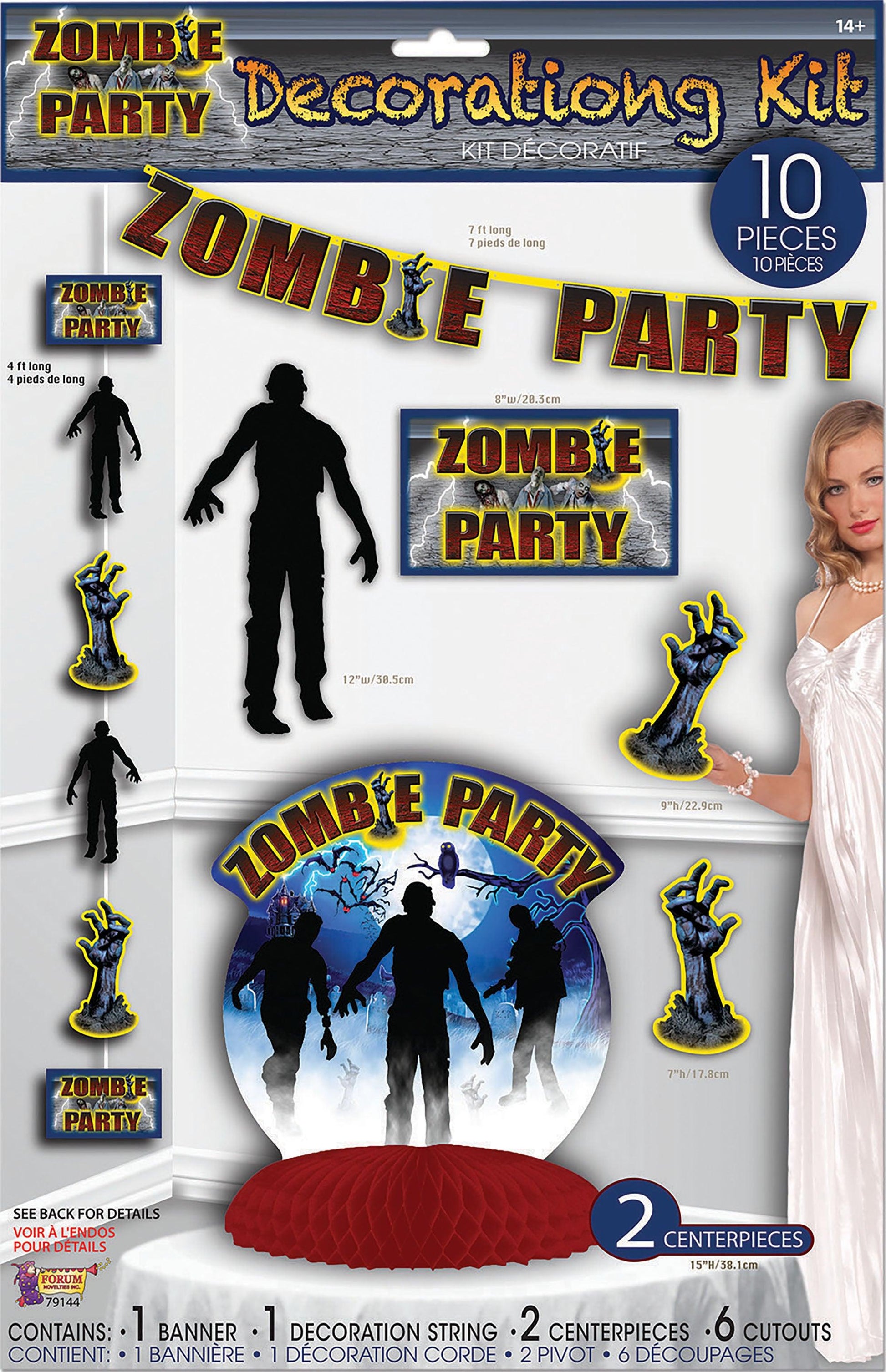 Zombie Party Decor Set - Labreeze